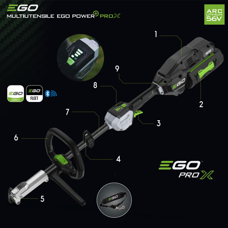 EGO PHX1600 - Kit Multitool Professionale
