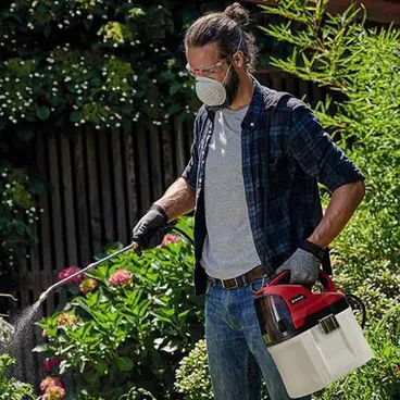 Einhell GE-WS 18/75 Li Solo - Pompa a Zaino per Giardinaggio 2,5 bar