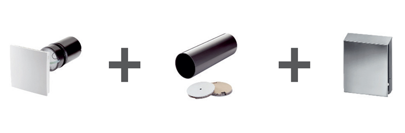 Elicent REC Duo EVO RC - Ventilation mécanique contrôlée à double flux avec récupération de chaleur