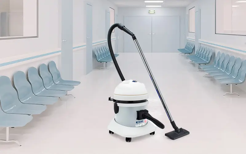 Elsea Ares White Rooms - Bidone aspiratutto per ambienti sterili