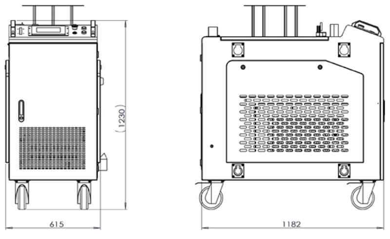 Laser LC-C-3000L - Pulitore Laser a Onda Continua 3000 W