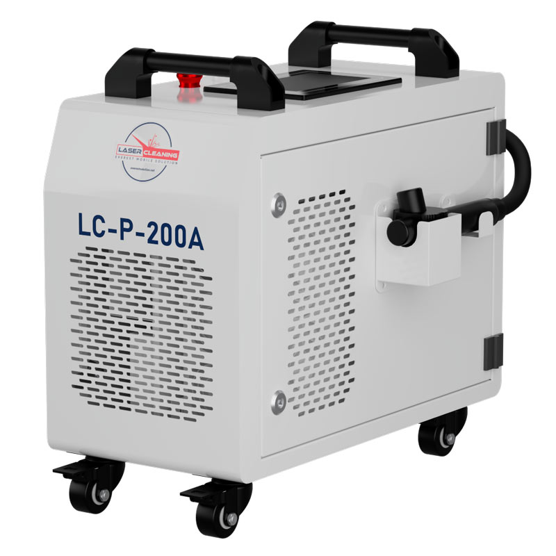 Laser LC-P-200A - Pulitore Laser Compatto 200 W Fibra Pulsata