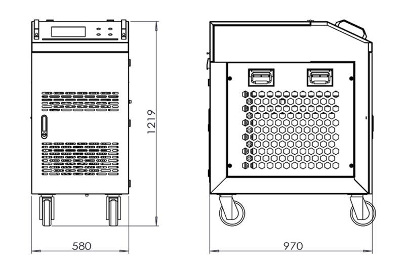 Laser LC-P-300L - 300W Water-Cooled Laser Cleaner