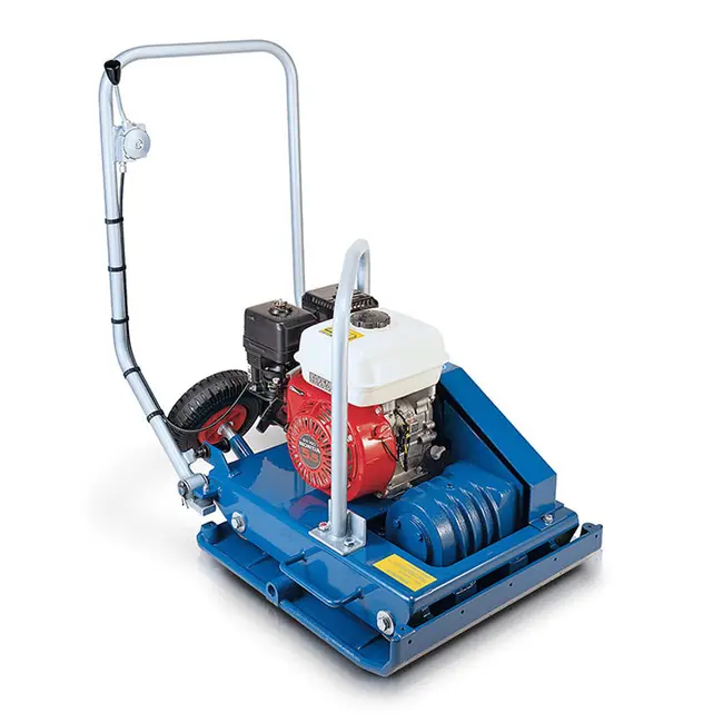Fast Verdini AC32 - Compattatore con Piastra in Acciaio Fuso 52 x 57 cm e bordi molto arrotondati