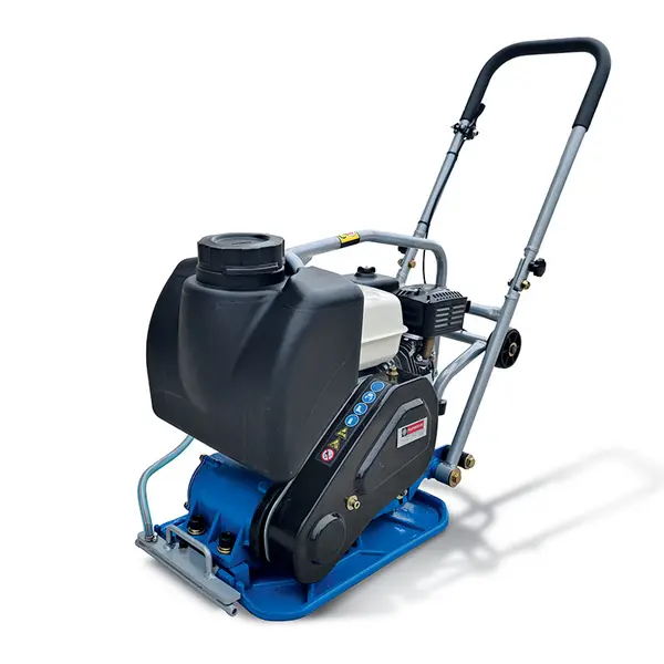 Fast Verdini BM65C - Compattatore con Carrello per Trasporto e Piastra Acciaio 40 x 51 cm