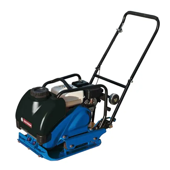 Fast Verdini BM90C - Compattatore con Carrello per Trasporto e Piastra Acciaio 50 x 53 cm
