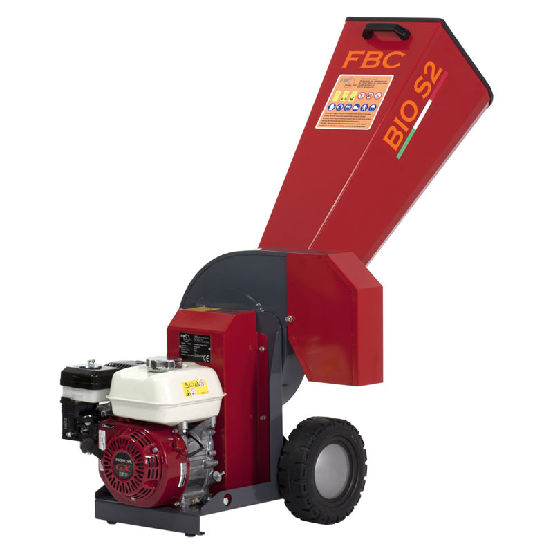 FBC BIO.S2.55H - Biocippatore a Scoppio Motore Honda 4,8 HP Capacità Lavoro 2÷3 m³/h