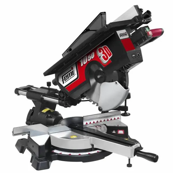 Femi 1050 3D - Troncatrice circolare per Legno e Alluminio a 3 funzioni