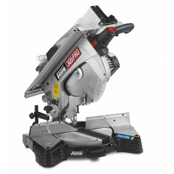 Femi 305 PRO - Troncatrice circolare Legno e Alluminio con piano superiore