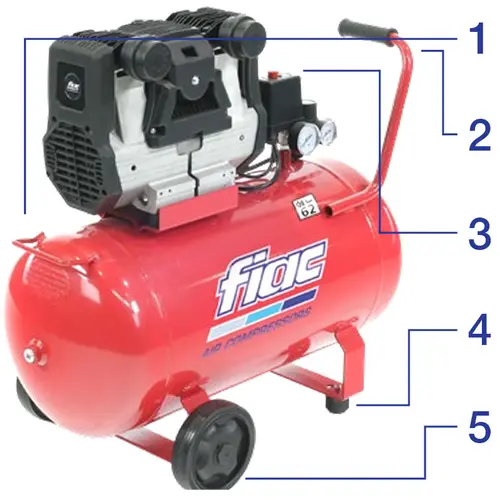 Fiac XILENCE 50 XS2HP - Compressore Silenziato 50 Litri