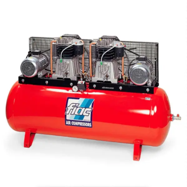 Fiac ABT 900 - Compressore Aria 900 L con Doppio Motore da7,7+7,7 a 10+10 HP
