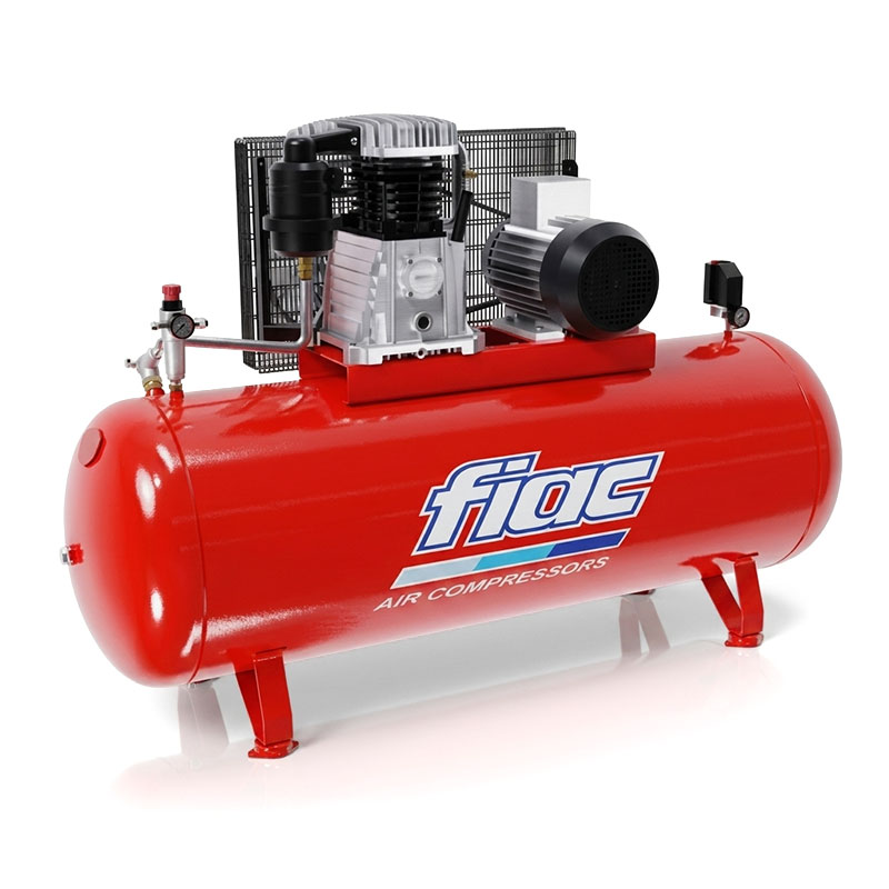Fiac AB 500/825 TF 7.5 - Compressore 400V Bistadio 7,5 HP 11 Bar
