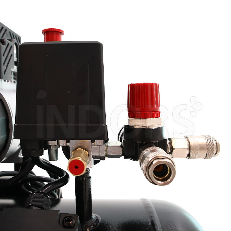 Fiac Super Silent 50 Duplex - Compresseur d'air sans huile avec réservoir de 50 L