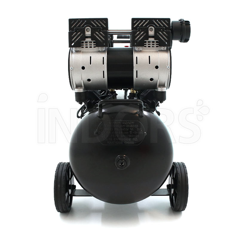 Fiac Super Silent 50 Duplex - Compresseur d'air sans huile avec réservoir de 50 L