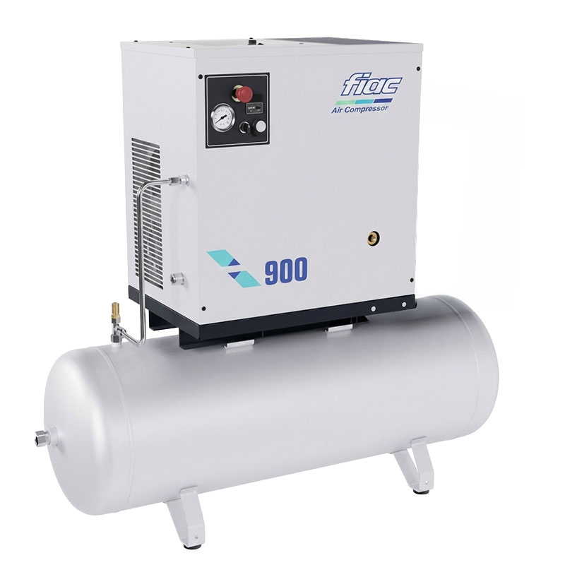 Fiac X 900 500L - Compressore a Vite 10 HP con opzione Essiccatore