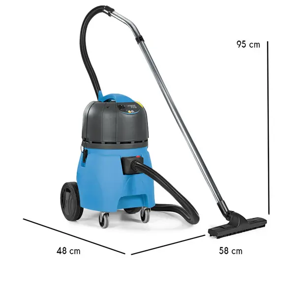 Fimap FV30 - Aspirasolidi liquidi 30 L con Pulizia Automatica Filtro