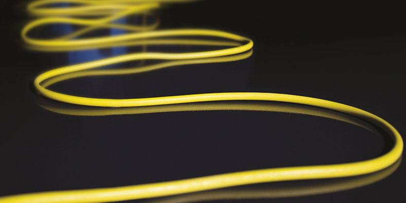 15 m high visibility cable