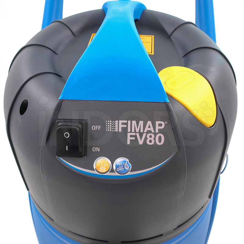 Fimap FV80 - Professional wet and dry vacuum cleaner, 80 L, code 106793