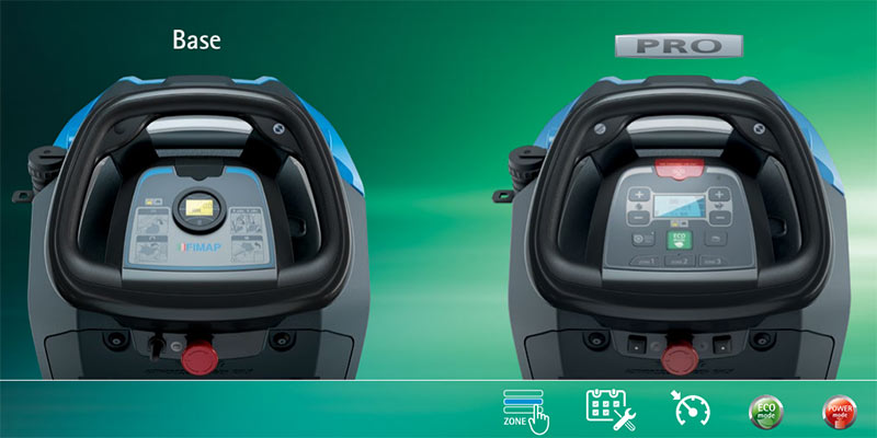 Fimap EM 50 BTO PRO - Pannello Comandi Soft Touch