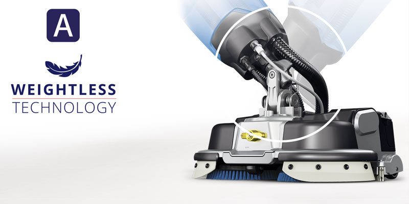 Ergonomic with Weightless handle