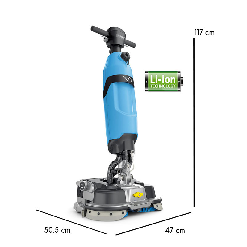 Fimap V1 - 25 Ah Battery Floor Scrubber Dryer