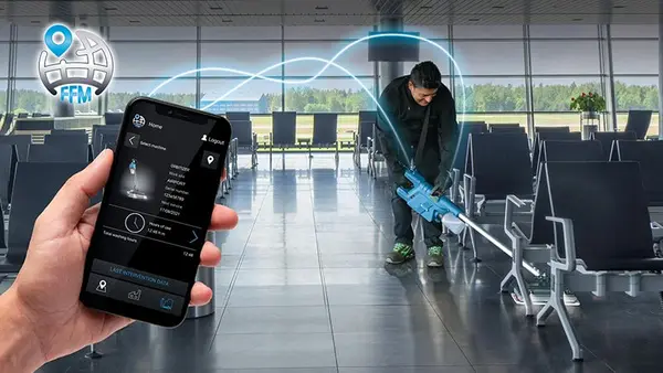 Tracciamento FFM Orbitizer lava pavimenti professionale