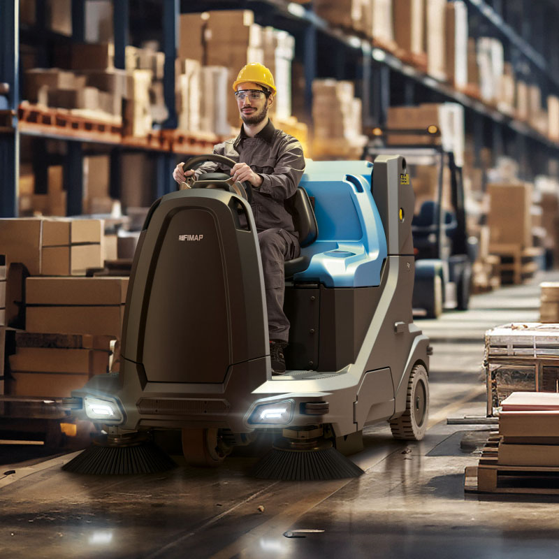 Fimap FSR8 - Professional Battery Sweeper 15000 m²/h