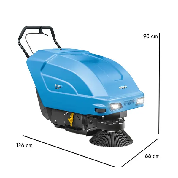 Fimap FSW5 B - Spazzatrice Cesto 50 L