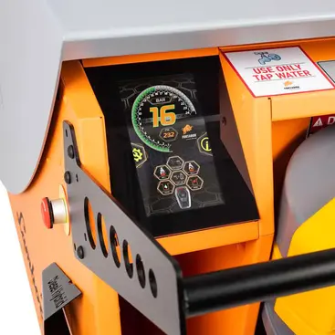Fortador Pro Max 16 bar - Pulitore a Vapore Display Touchscreen 7 pollici