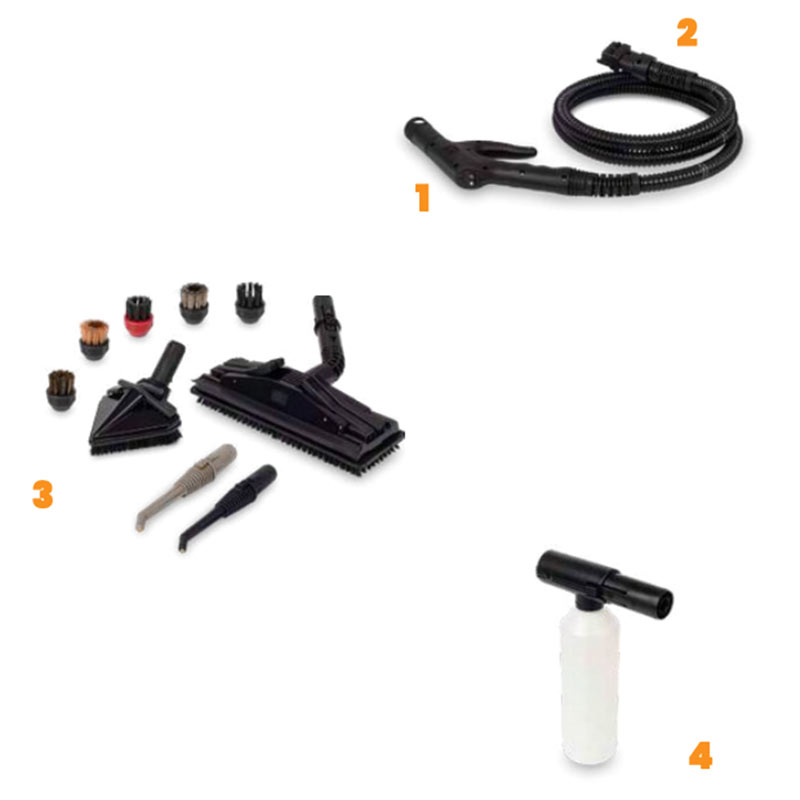 fortador volt mini portable steam cleaner equipment