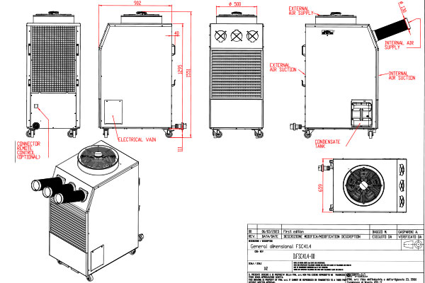 Fral FSC41 - Portable Air Conditioner