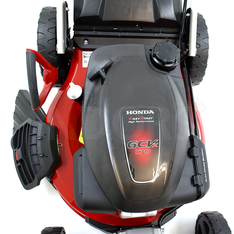 166 cc self-propelled lawnmower with Honda engine