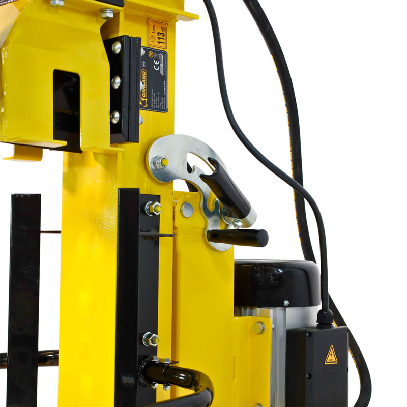 Fendeuse de bûches électrique Garland Chopper 852 ZE-V23 51-0019 - 12 tonnes avec table inclinable