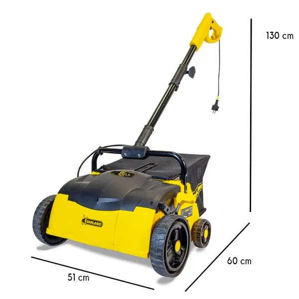 Garland Roll e Comb 302 E-V19 dimensioni