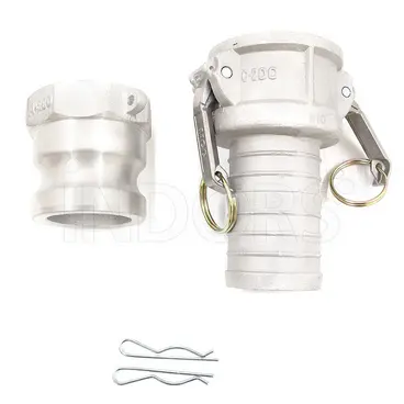 Genmac 40197- Kit Raccordi in Alluminio 2’’Ø 50 mm