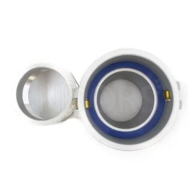Genmac 40199- Kit Raccordi in Alluminio 4’’Ø 100 mm