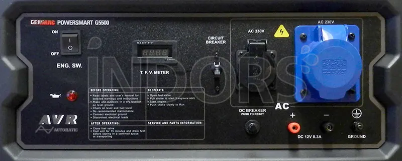 GENMAC G5500 - Gruppo Elettrogeno 5 kW