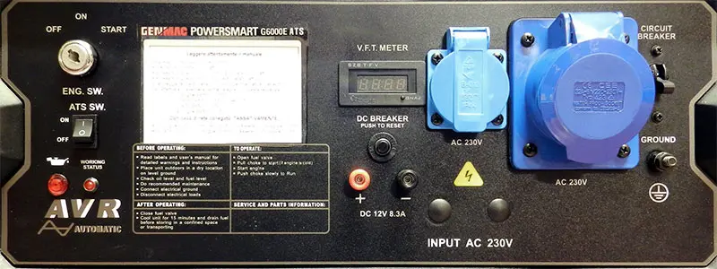 GENMAC G6000E ATS - Generatore di Corrente 6kW