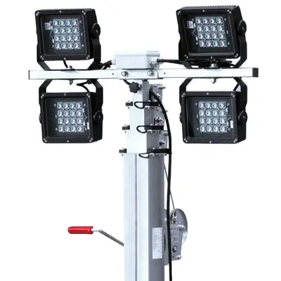 quattro lampade del Genmac BELLATRIX - Torre Faro Motorizzata