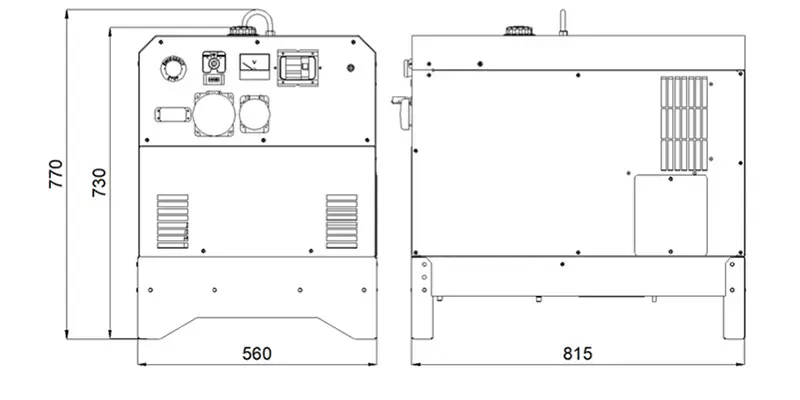 Genset generatore di corrente