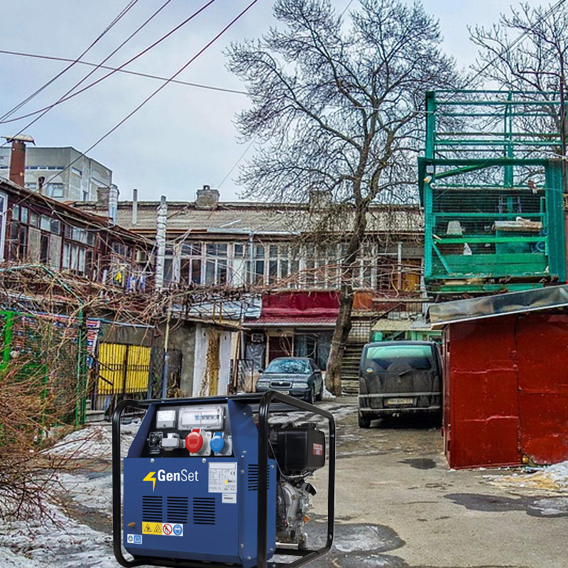 Genset MG 6/4 I-D/AE-Y - Generatore Trifase Cantiere e Emergenze
