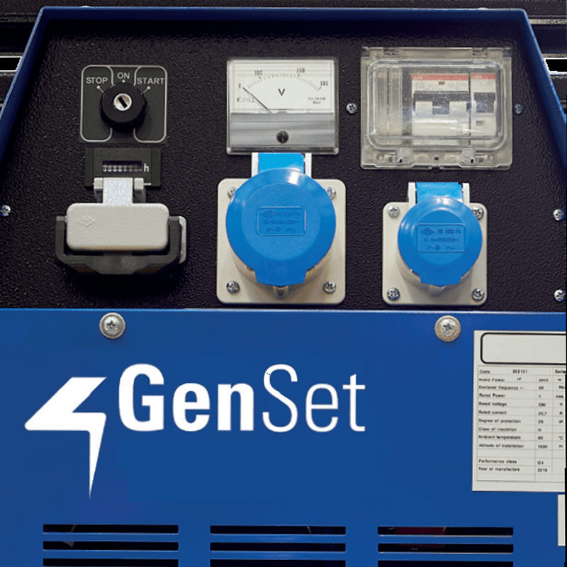 Genset MG 6000 i-D/AE-Y prese generatore professionale