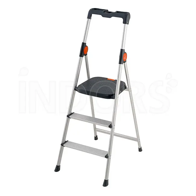 Gierre Dekorstep B333 - Sgabello Alluminio con Piattaforma