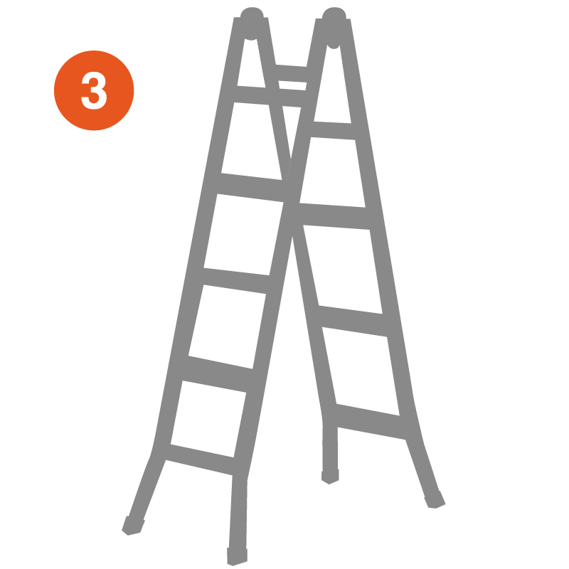 Gierre A0050 Peppina scala telescopica