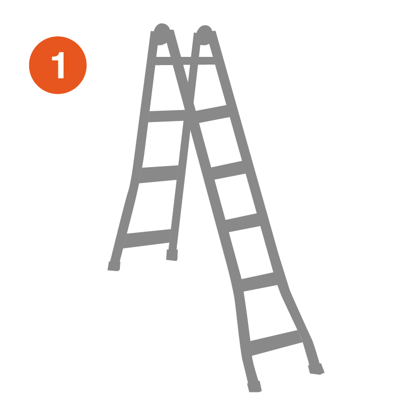 Gierre A0050 Peppina scala telescopica