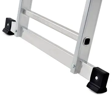 Barra stabilizzatrice con piedini antiscivolo Gierre Modula AL420 - Scala Allungabile Tripla - Trasformabile in Acciaio