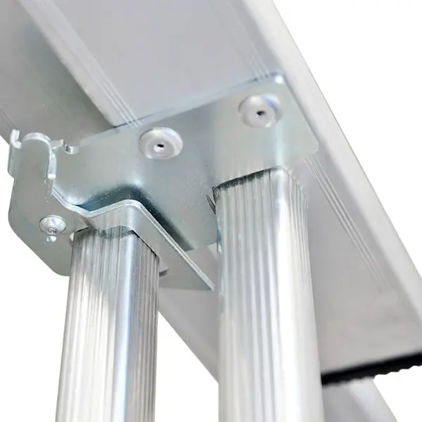 GANCIO ALLUMINIO CON DISPOSITIVO ANTISFILO Gierre Modula AL420 - Scala Allungabile Tripla - Trasformabile in Acciaio