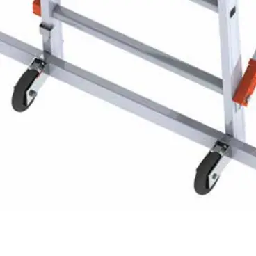 Gierre Fast&Lock 100 FA100FL - Trabattello Multiuso in Alluminio Altezza Lavoro 2,87 m