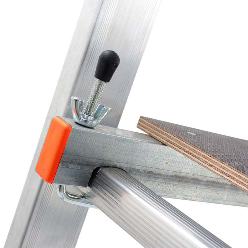 Gierre Fast&Lock 100 FA100FL - Trabattello Multiuso in Alluminio Altezza Lavoro 2,87 m