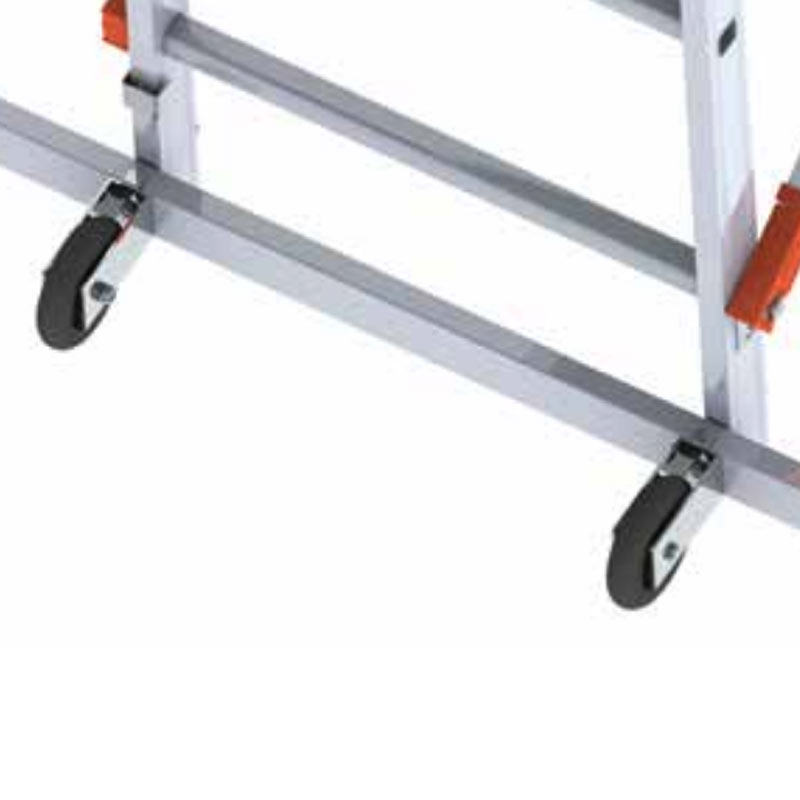 Gierre Fast&Lock 100 FA100FL - Trabattello Multiuso in Alluminio Altezza Lavoro 2,87 m